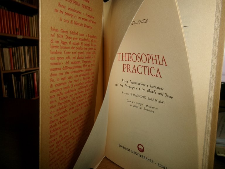 (Esoterismo) THEOSOPHIA PRACTICA. JOHAN GEORG GICHTEL 1998