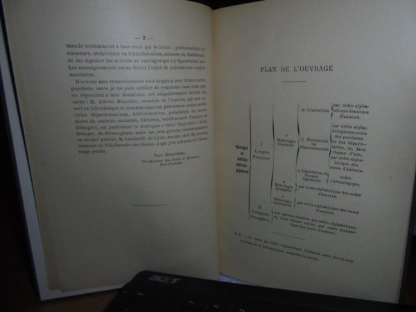 Essai de BIBLIOGRAPHIE Métrologique Universelle