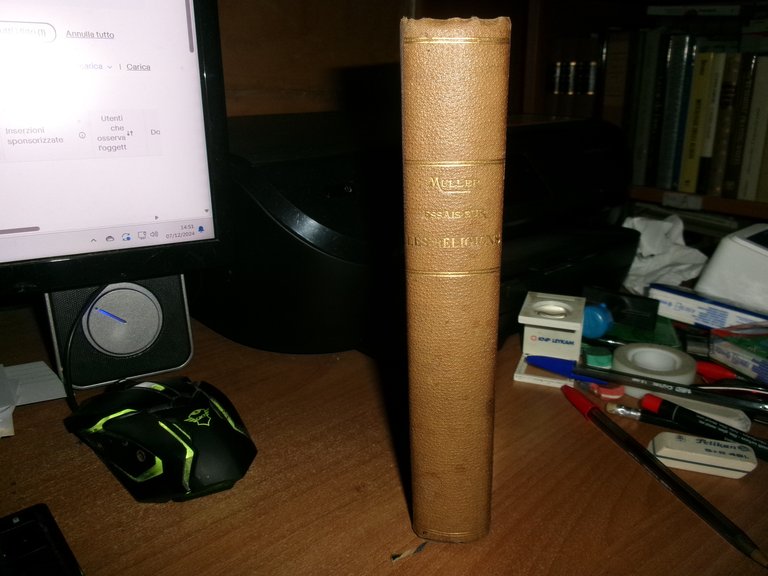 ESSAIS SUR L' HISTOIRE DES RELIGIONS PARIS, DIDIER ET CIE. …