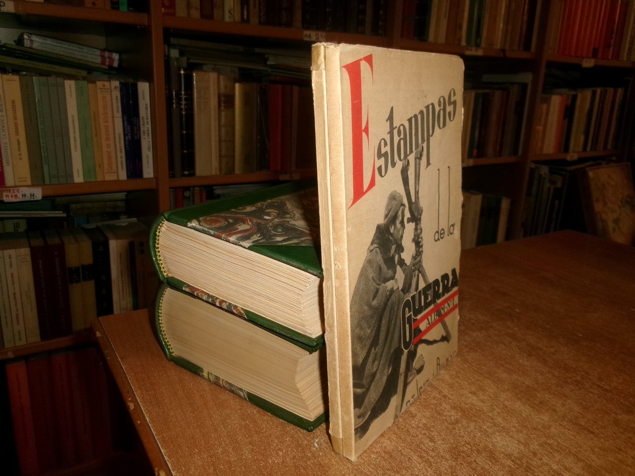 Estampas de la Guerra de Irun a Bilbao... album-N° 1 …