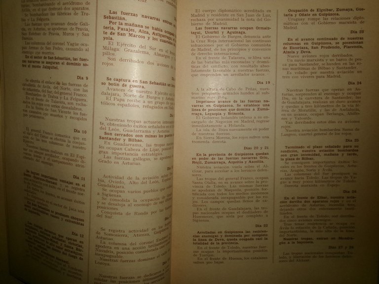 Estampas de la Guerra de Irun a Bilbao... album-N° 1 …