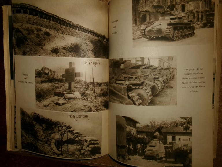 Estampas de la Guerra de Irun a Bilbao... album-N° 1 …