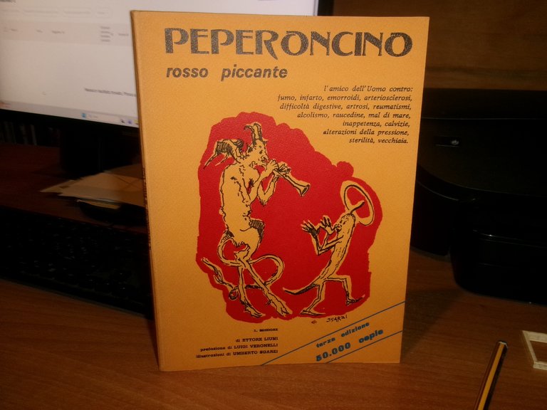 ETTORE LIUNI. PEPERONCINO rosso piccante 3a edizione 1979