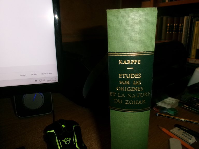 ETUDE sur LES ORIGINES et LA NATURE du ZOHAR