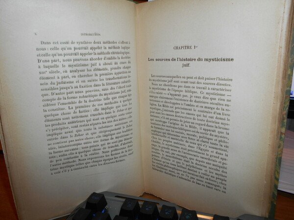 ETUDE sur LES ORIGINES et LA NATURE du ZOHAR