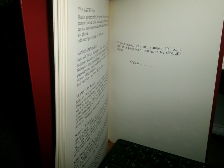 EX LIBRIS BELGI Catalogo della Mostra a cura di Remo …