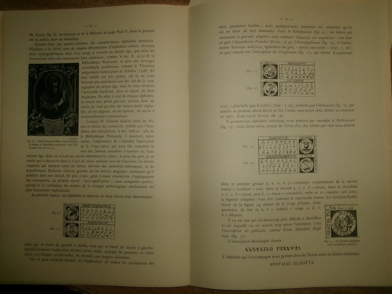 F. De Mély. LA VIRGA AUREA du Fr. J.-B. d' …