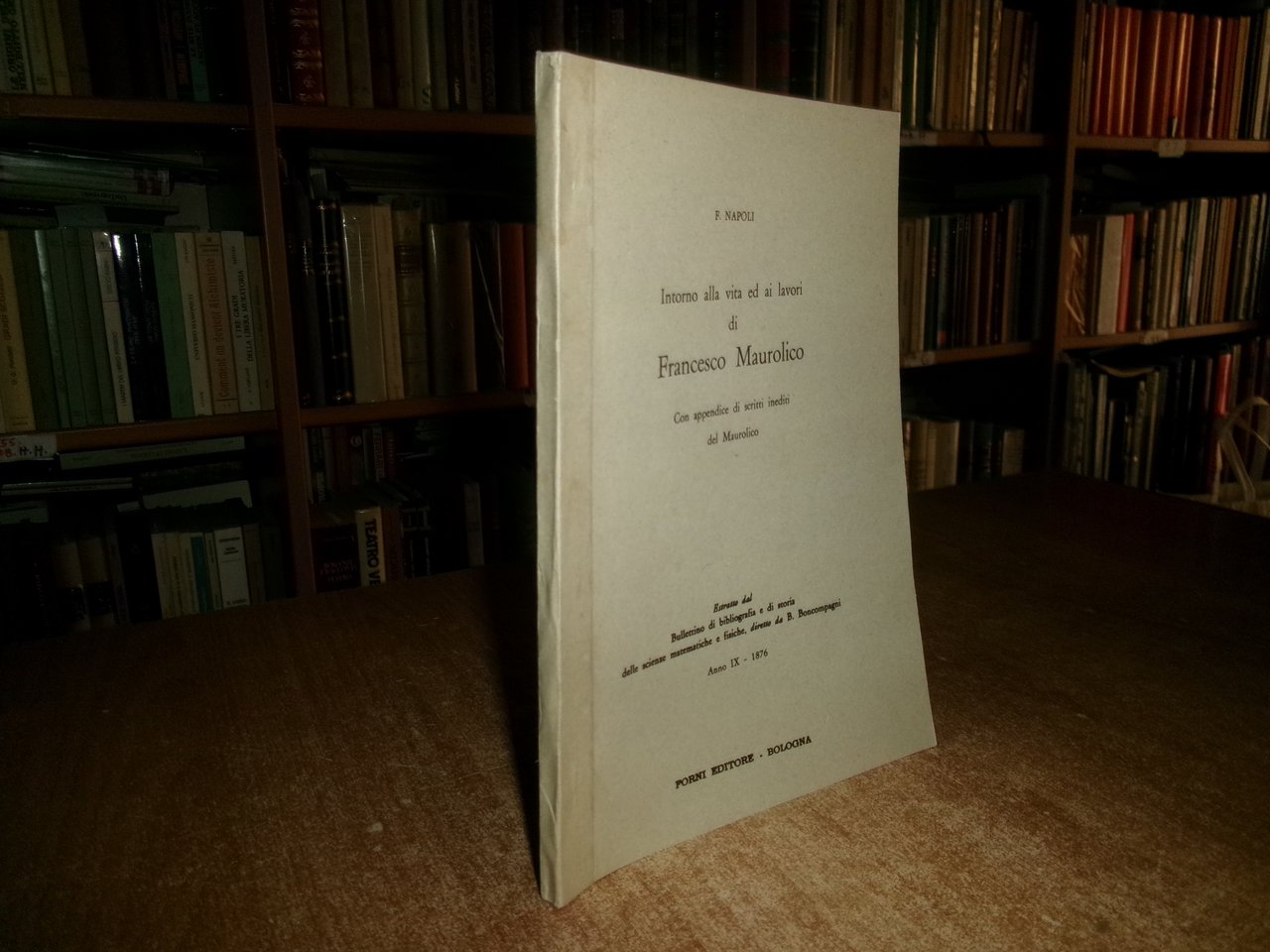 F. NAPOLI. Intorno alla Vita ed ai lavori di Francesco … | Immagine principale