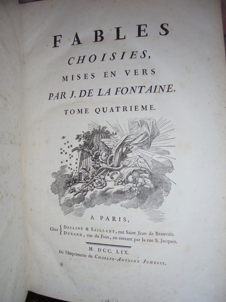 Fables choisies mises en vers