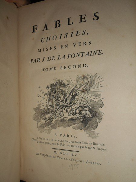 Fables choisies mises en vers