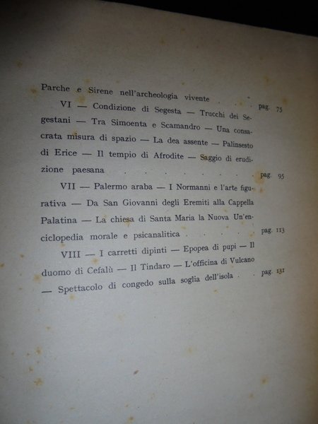 Fantasia della Sicilia (descrizione storico-geografica dell' Isola)