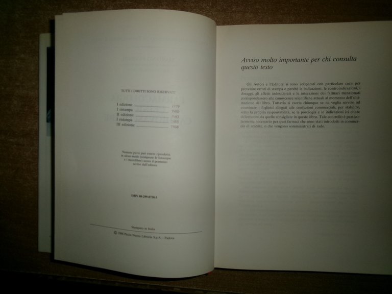 FARMACOLOGIA CLINICA CARDIOVASCOLARE. MARIANO FERRARI III Edizione 1988