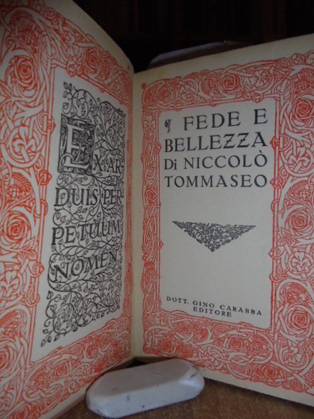 Fede e Bellezza Di Niccolò Tommaseo