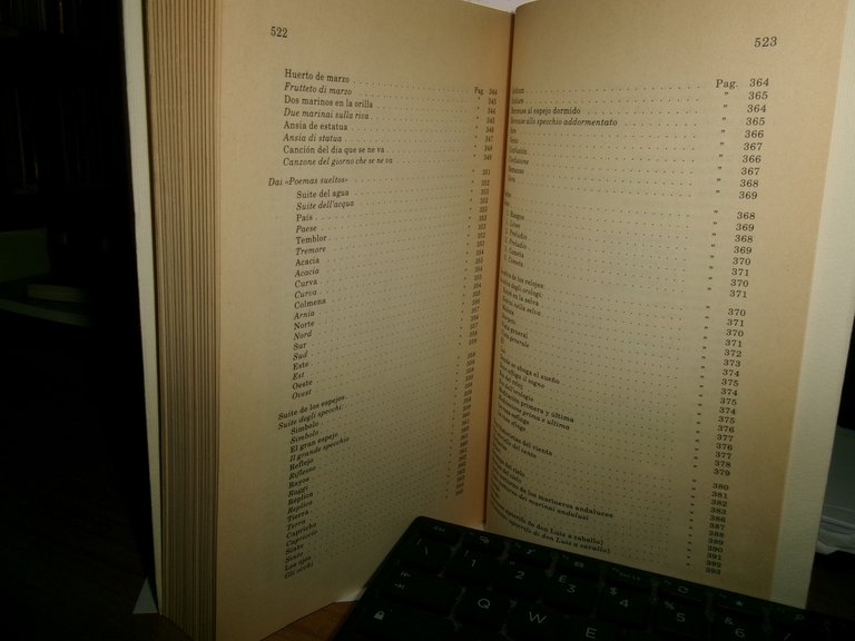 FEDERICO GARCIA LORCA. CANTI GITANI E ANDALUSI 1993