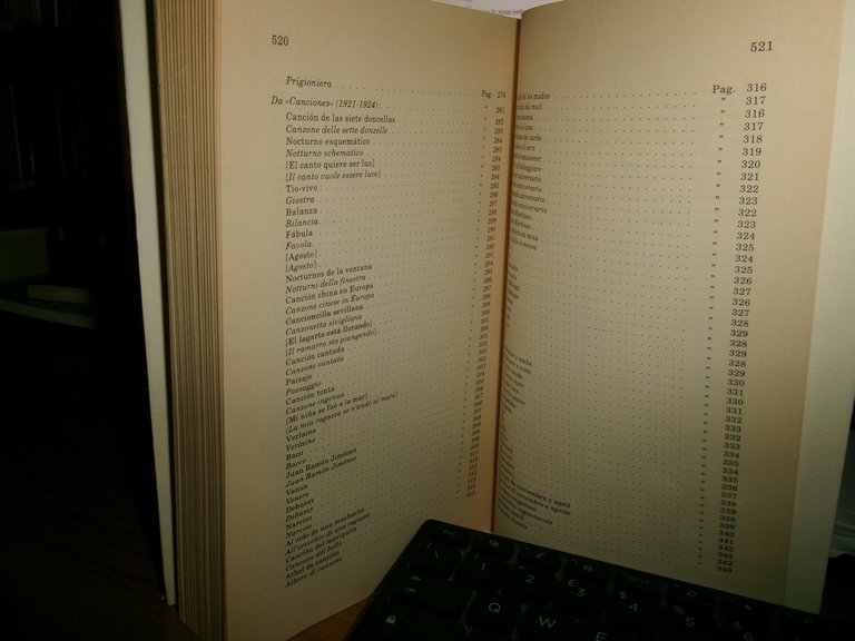 FEDERICO GARCIA LORCA. CANTI GITANI E ANDALUSI 1993