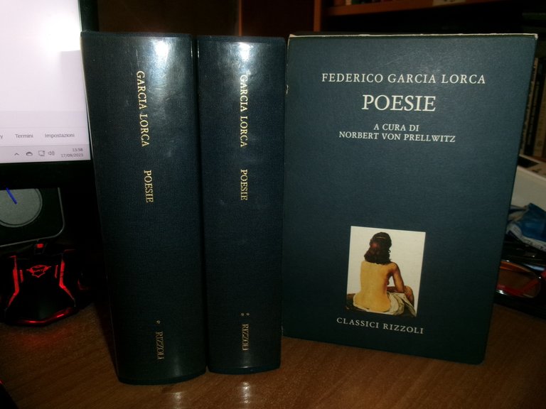 Federico Garcia Lorca POESIE a cura di Norbert Von Prellwitz. …