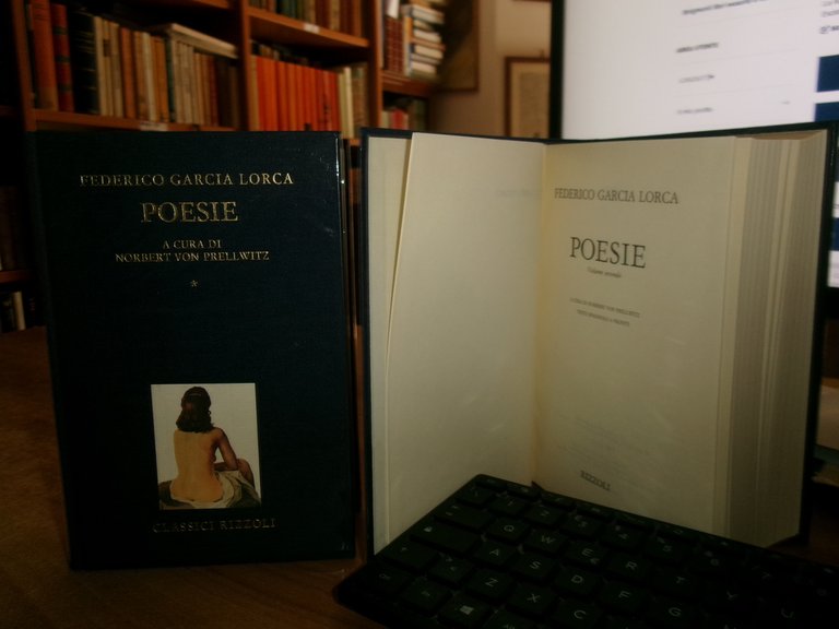 Federico Garcia Lorca POESIE a cura di Norbert Von Prellwitz. …