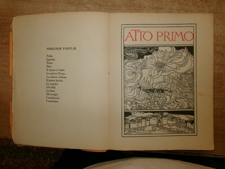 FEDRA. Tragedia di Gabriele D' Annunzio