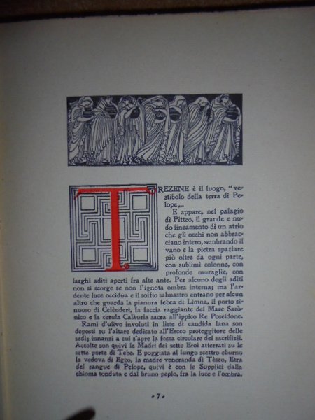 FEDRA. Tragedia di Gabriele D' Annunzio