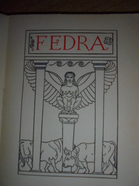 FEDRA. Tragedia di Gabriele D' Annunzio