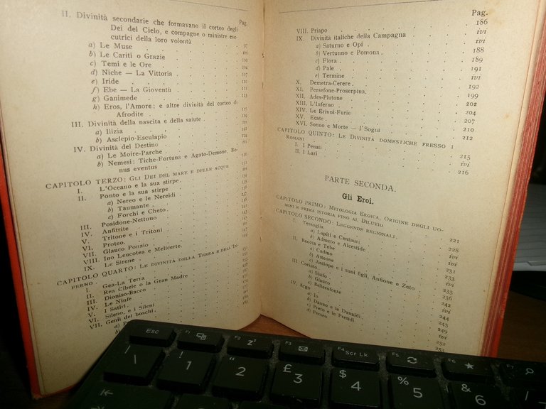 FELICE RAMORINO. MITOLOGIA CLASSICA Illustrata - HOEPLI, 1911