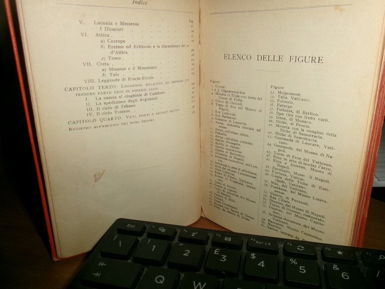 FELICE RAMORINO. MITOLOGIA CLASSICA Illustrata - HOEPLI, 1911