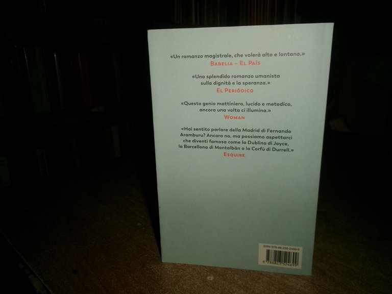 FERNANDO ARAMBURU. I RONDONI Romanzo 2021