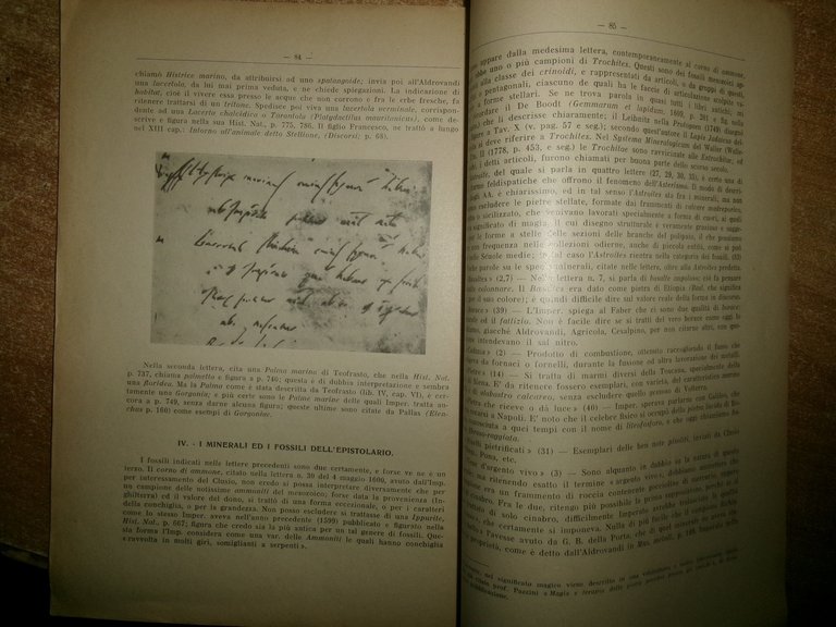 FERRANTE IMPERATO Speziale e Naturalista Napoletano con Documenti... Antonio NEVIANI