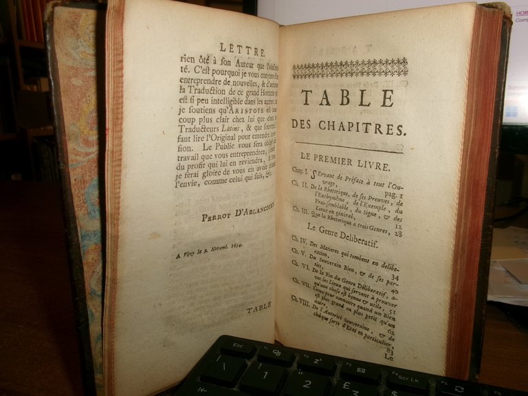 (Filosofia)ARISTOTELES. La Rhetorique d' Aristote, traduite... Mr. Cassandre 1718 | Immagine Gallery 6