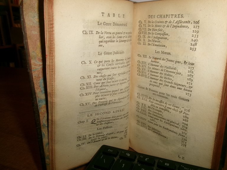 (Filosofia)ARISTOTELES. La Rhetorique d' Aristote, traduite... Mr. Cassandre 1718 | Immagine Gallery 8
