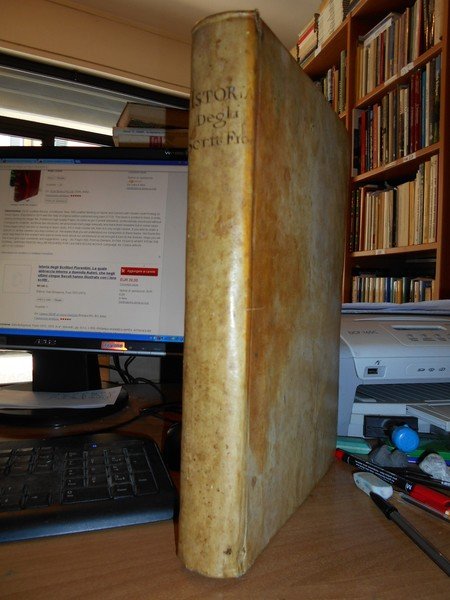 (Firenze) ISTORIA degli Scrittori Fiorentini la quale abbraccia intorno à … | Immagine Gallery 1