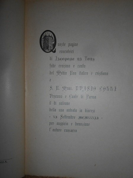 Fonti dottrinali storiche e letterarie per lo studio della vita …