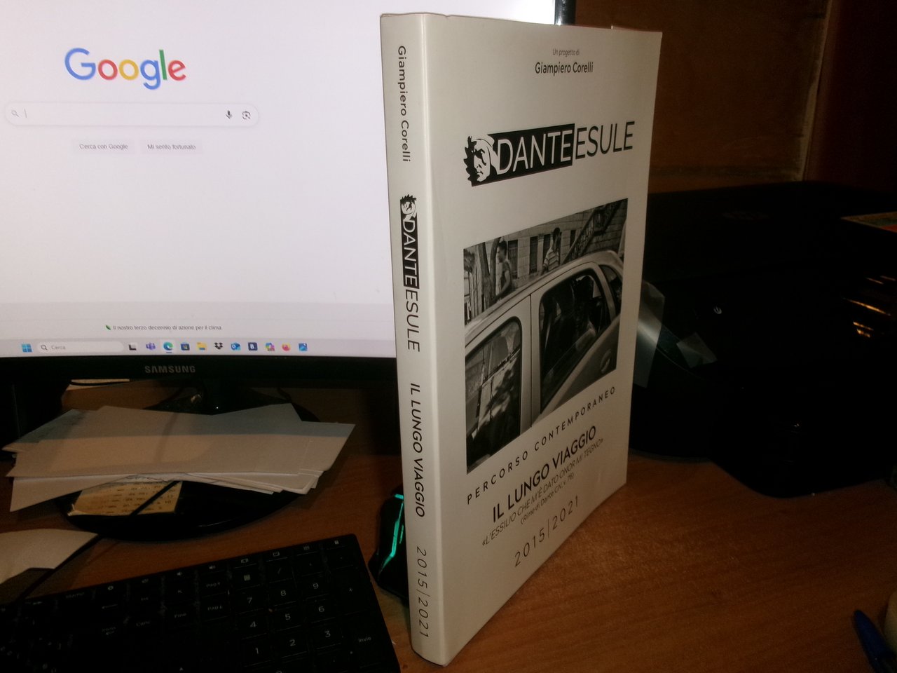 (Fotografia) GIAMPIERO CORELLI. DANTE ESULE Percorso Contemporaneo 2015/2021