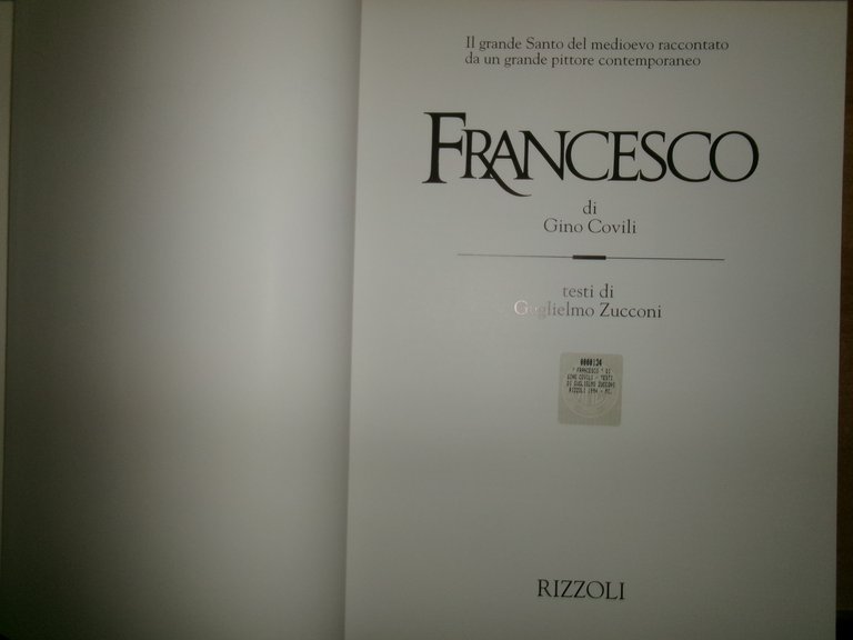 FRANCESCO. Covili Gino