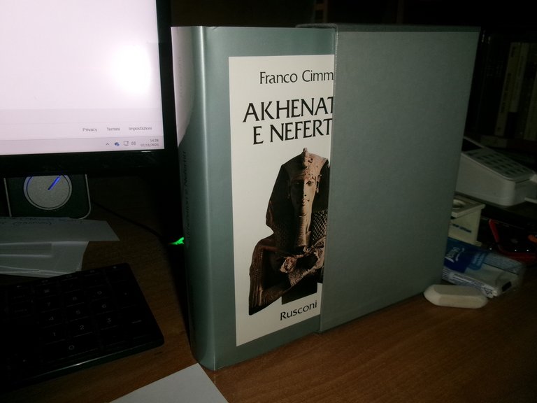 FRANCO CIMMINO. AKHENATON e NEFERTITI storia dell' Eresia Amarniana 1987