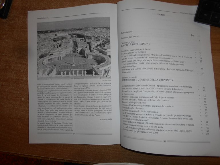 FROSINONE e Dintorni. Cronache e Storia di un Territorio. SANTORI …
