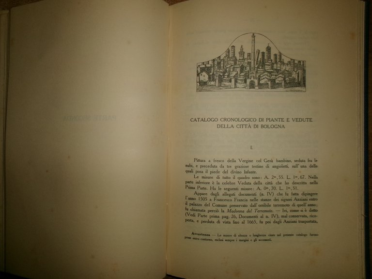 G. B. COMELLI. PIANTE E VEDUTE della Città di BOLOGNA