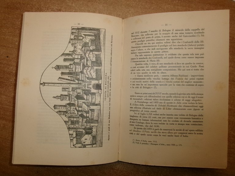 G. B. COMELLI. PIANTE E VEDUTE della Città di BOLOGNA …