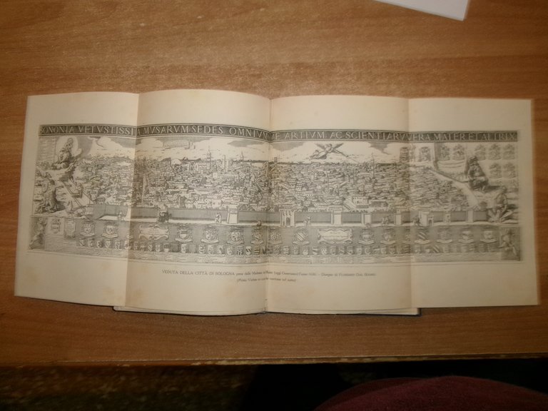 G. B. COMELLI. PIANTE E VEDUTE della Città di BOLOGNA …