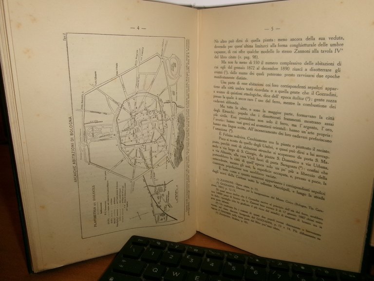 G. B. COMELLI. PIANTE E VEDUTE della Città di BOLOGNA