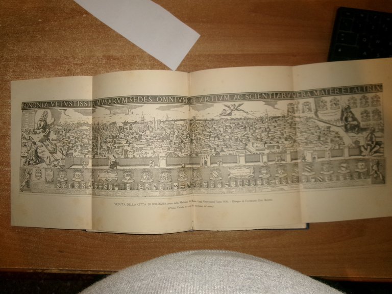 G. B. COMELLI. PIANTE E VEDUTE della Città di BOLOGNA