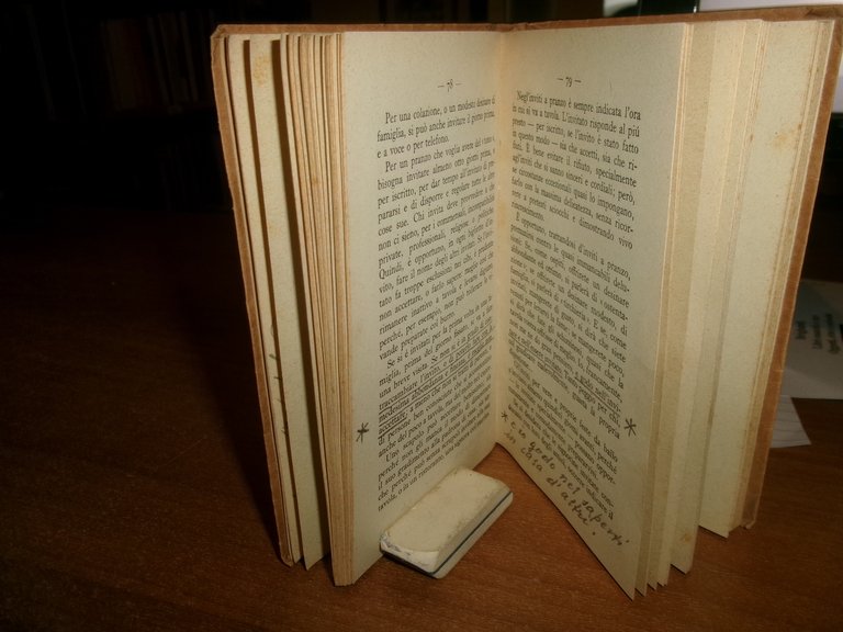 G. BORTONE. Il Codice della Cortesia Italiana - 1941