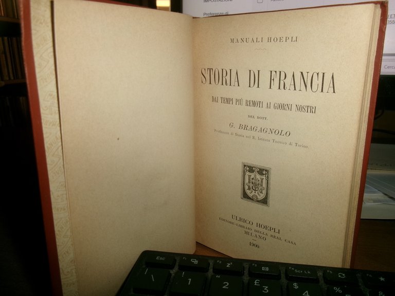 G. BRAGAGNOLO. STORIA DI FRANCIA dai tempi più remoti ai …