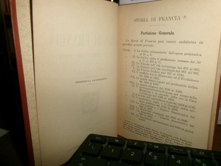 G. BRAGAGNOLO. STORIA DI FRANCIA dai tempi più remoti ai …