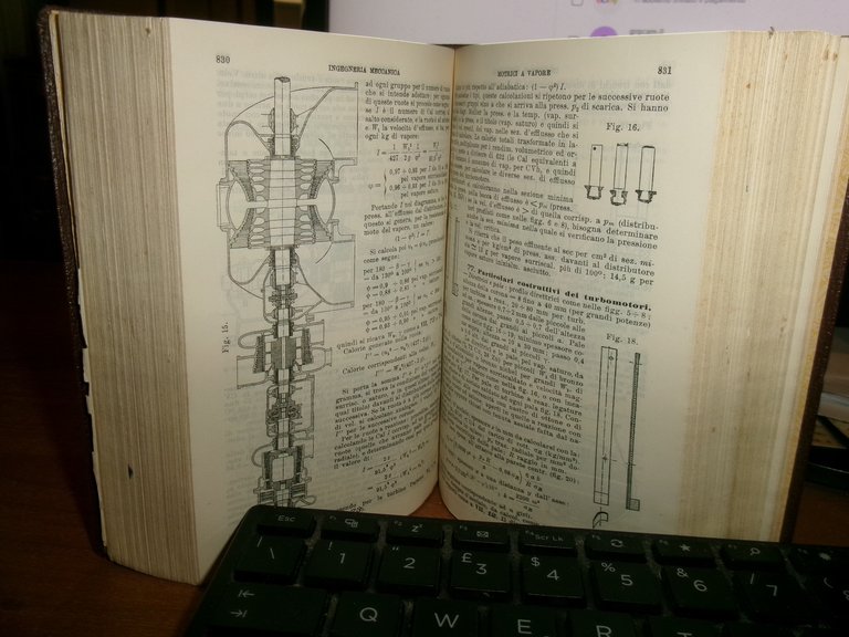 G. COLOMBO. Manuale dell' Ingegnere Civile e industriale. Hoepli 1939