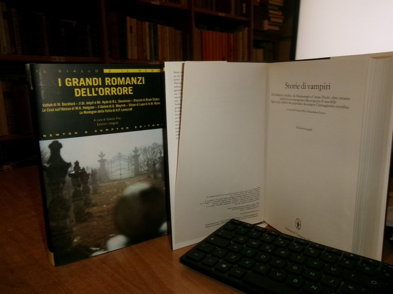 G. Pilo. 2 volumi: I Grandi romanzi dell' orrore-Storie di …