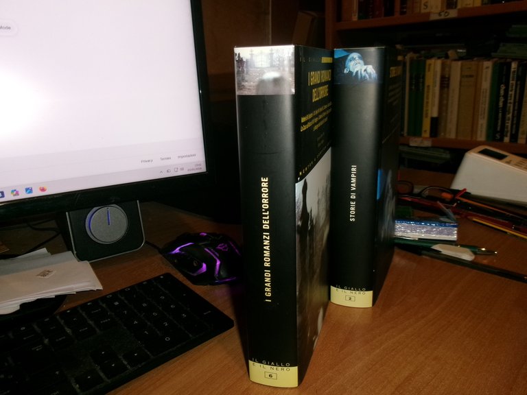 G. Pilo. 2 volumi: I Grandi romanzi dell' orrore-Storie di …