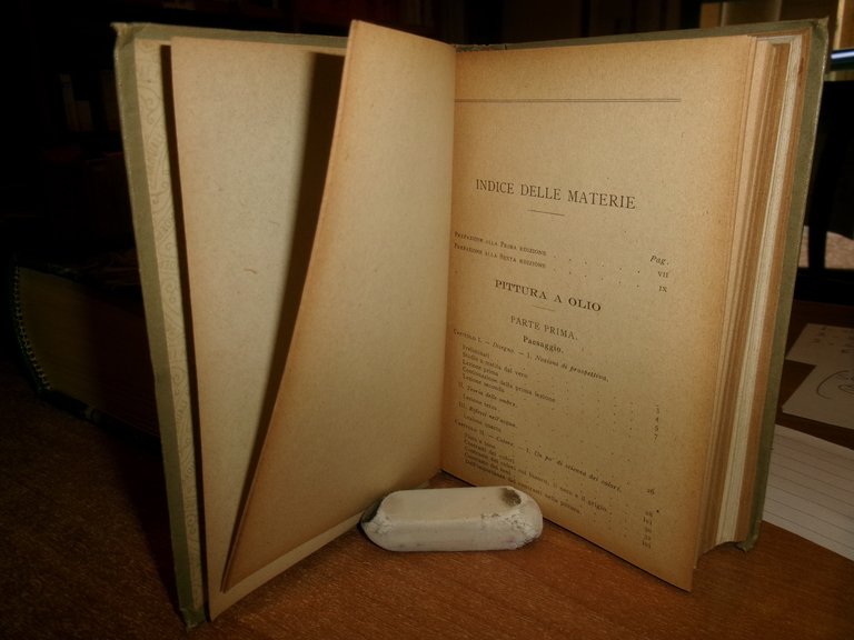 G. RONCHETTI. Manuale per i Dilettanti di Pittura... Hoepli, 1919 …