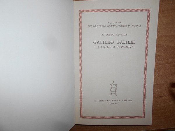 GALILEO GALILEI e lo Studio di Padova