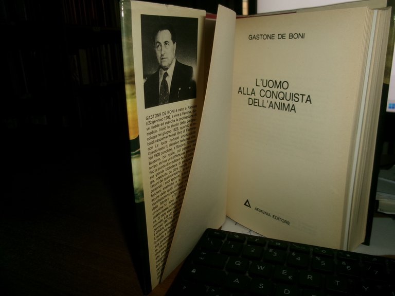 GASTONE DE BONI. L' Uomo alla conquista dell' anima 1975